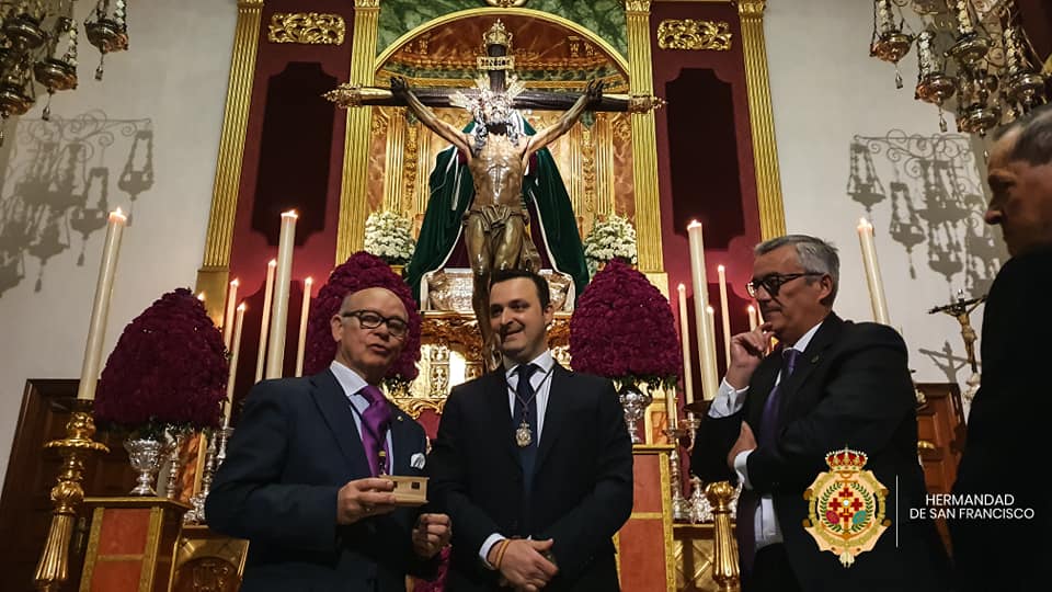 FOTOGRAFÍAS MEDITACIÓN ANTE EL STMO. CRISTO DE LA EXPIRACIÓN A CARGO DE NUESTRO HERMANO D. ABEL PASCUAL ABAD.