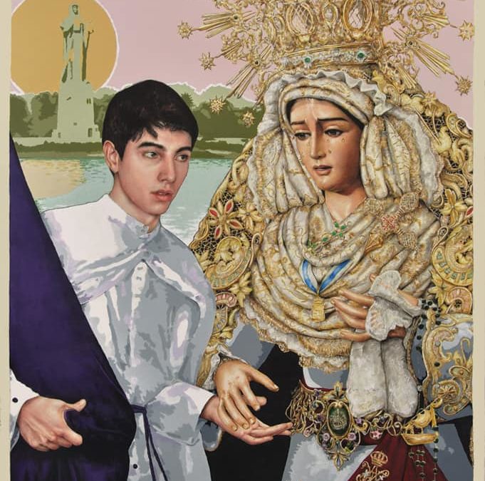 FOTOGRAFÍA | PRESENTACIÓN CARTEL SEMANA SANTA DEL GRUPO JOVEN DE LA HERMANDAD DE SAN FRANCISCO 2020.