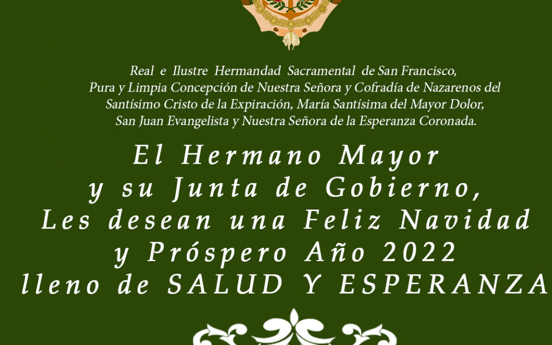 FELICITACIÓN NAVIDAD HERMANDAD DE LA ESPERANZA