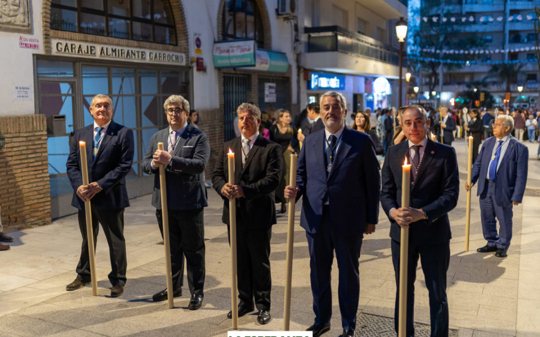 PARTICIPACIÓN EN EL ROSARIO PÚBLICO GLORIOSO DE NTRA. SRA. DE LOS ÁNGELES