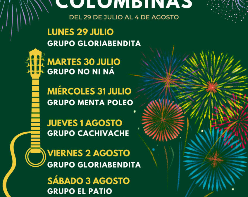ACTUACIONES FIESTAS COLOMBINAS CASETA HERMANDAD DE LA ESPERANZA