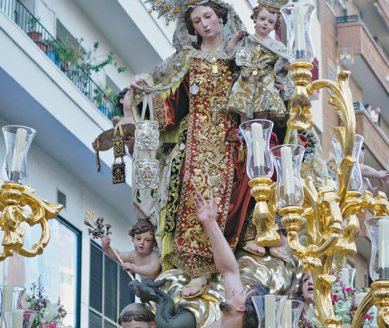 REPRESENTACIÓN EN LA PROCESIÓN DE LA HERMANDAD DEL CARMEN 2024