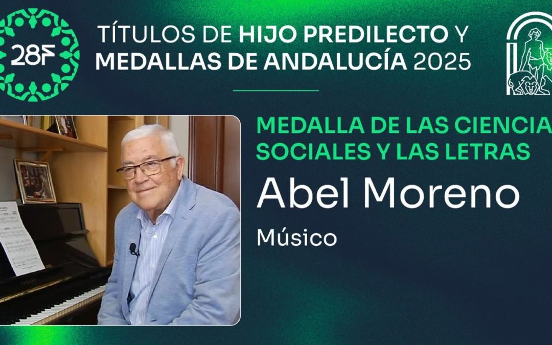 ABEL MORENO MEDALLA DE ANDALUCÍA 2025