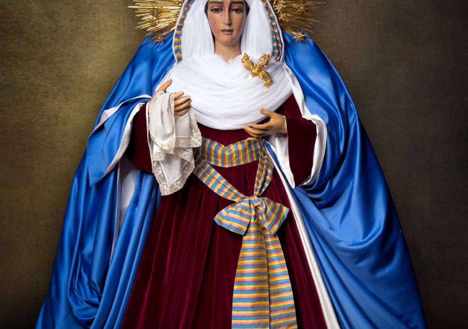 NUESTRA SEÑORA DE LA ESPERANZA VISTE DE HEBREA POR CUARESMA 2025