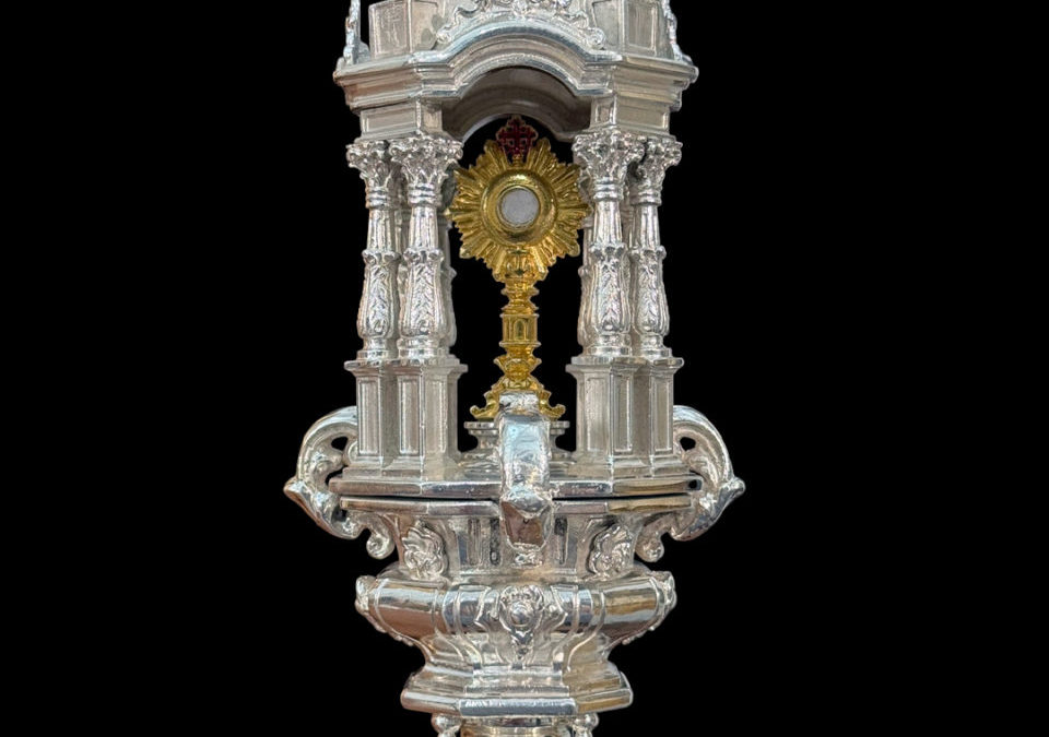 DONACIÓN DE LA PÉRTIGA SACRAMENTAL
