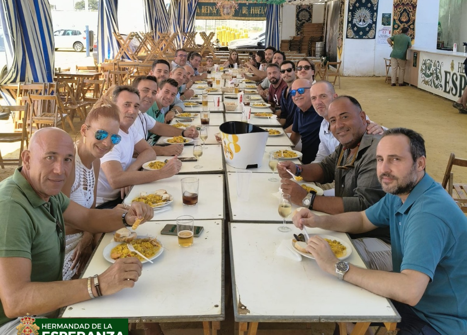 CONVIVENCIA DE COSTALEROS EN LAS COLOMBINAS