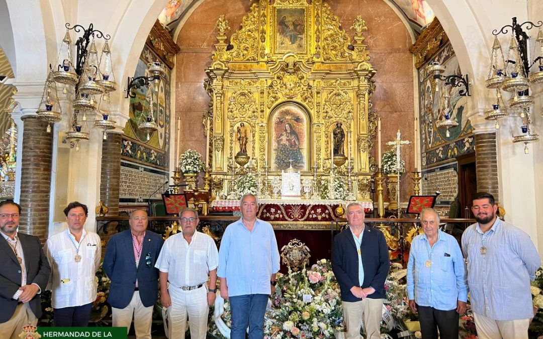 OFRENDA FLORAL A LA VIRGEN DE LA CINTA