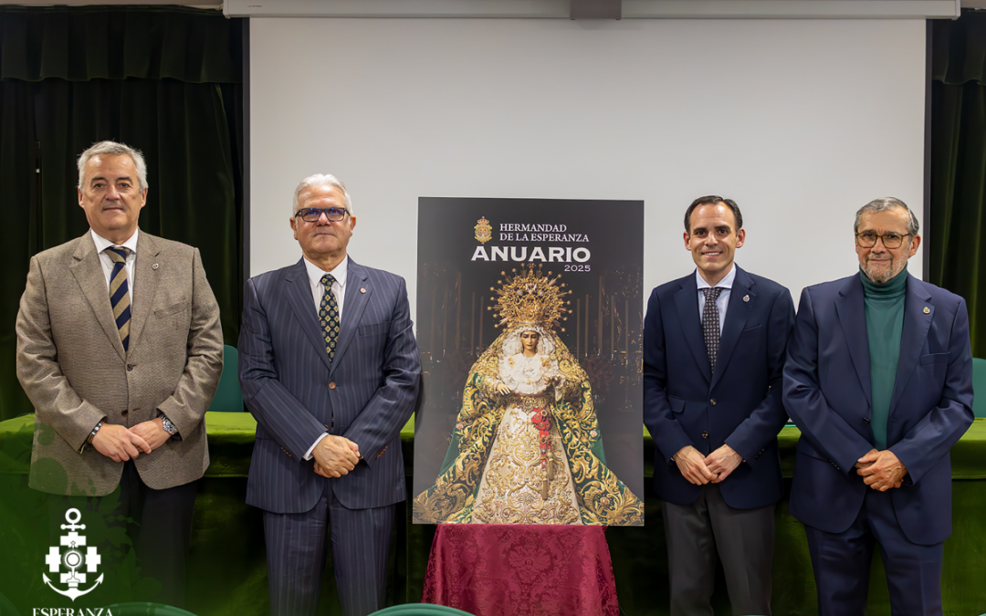 PRESENTACIÓN DE LA CRÓNICA DEL XXV ANIVERSARIO Y DEL ANUARIO DE LA HERMANDAD 2025.