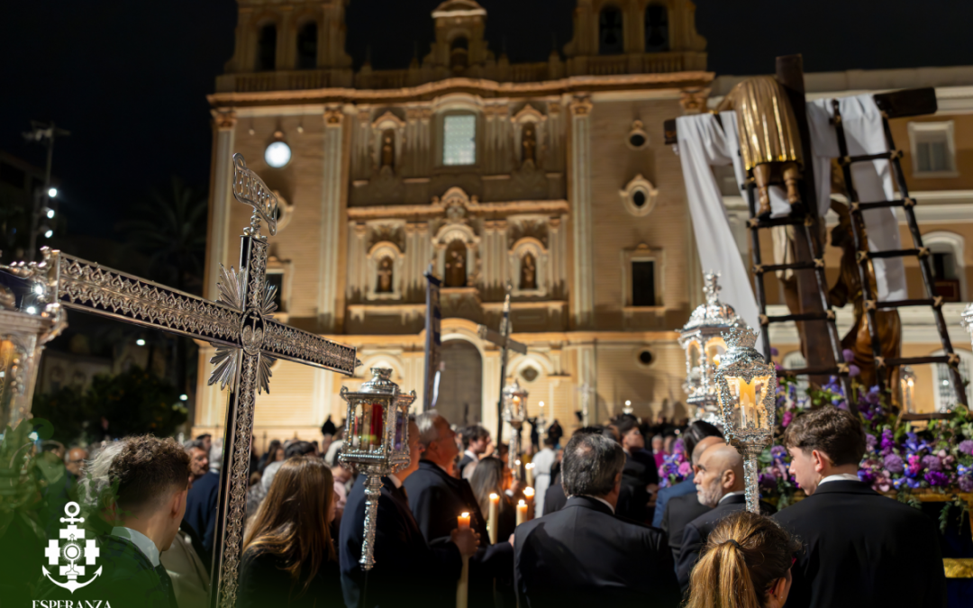 REPRESENTACIÓN EN EL VIA CRUCIS DE LA SEMANA SANTA DE HUELVA